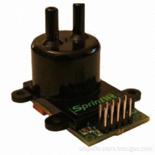 High Speed NDIR CO2 Sensor with Flow through Adapter